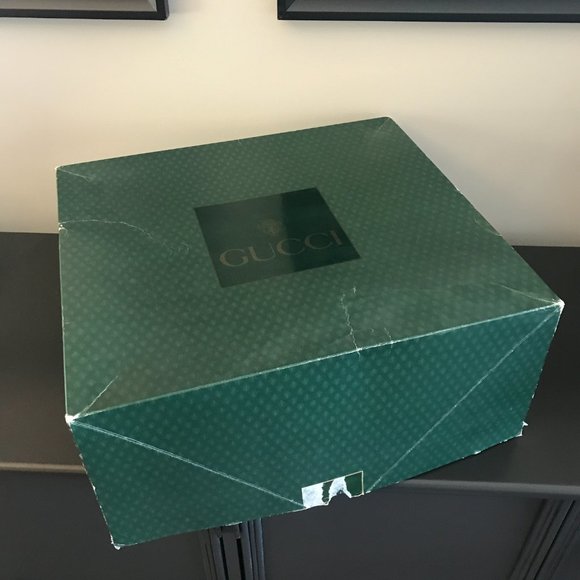 Gucci GG Vintage Hobo in Micro Monogram Canvas Navy/Gray - Picture 13 of 13